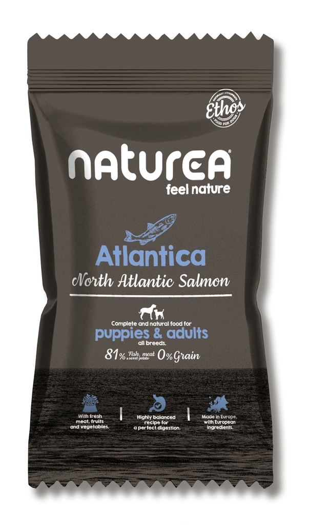 Naturea Dog Ethos Atlantica North Atlantic Salmon Sample