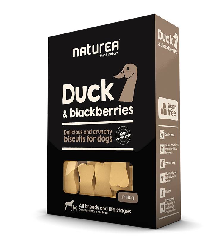 Naturea Biscuits Duck Blackberries