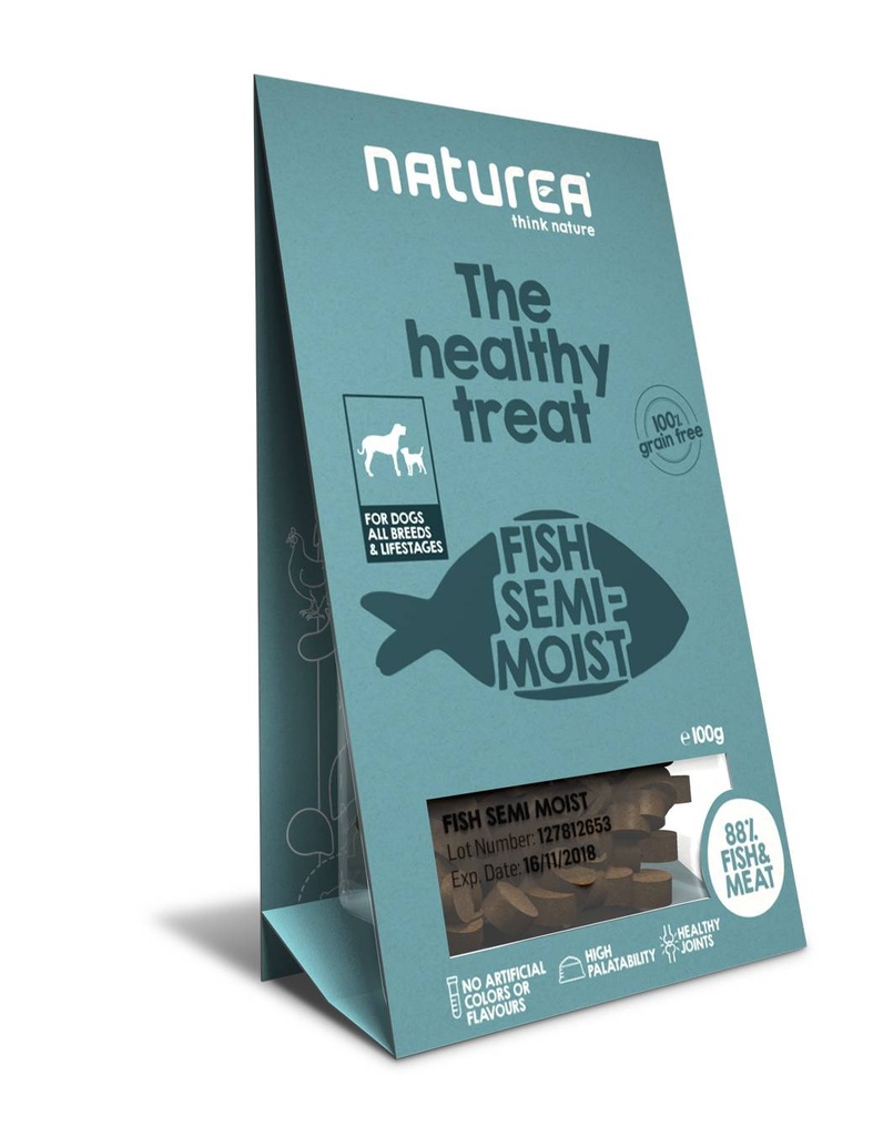 Naturea Treats Fish Semi-Moist