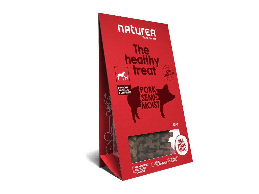 Naturea Treats Pork Semi-Moist