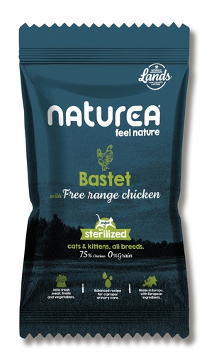 [NT43732] Naturea Cat Lands Bastet Free Range Chicken Sample