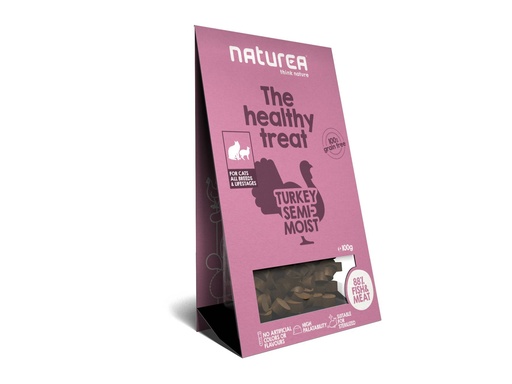 [NTC37214] Naturea Cat Treats Turkey Semi-Moist