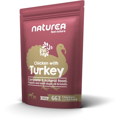 [NTC37349] Naturea Dog Wet Food Chicken Turkey