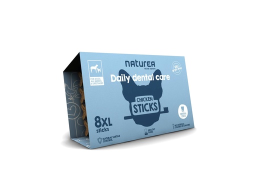 [NTC37217] Naturea Dog Dental Sticks Chicken XL